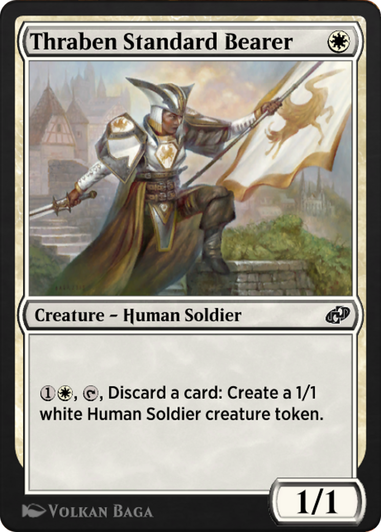 Thraben Standard Bearer (J21-150) - Jumpstart: Historic Horizons - Premium MTG Single from Wizards of the Coast - Just $0! Shop now at Game Crave Tournament Store