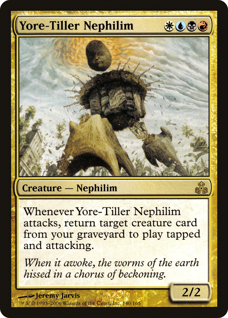 Yore-Tiller Nephilim (GPT-140) - Guildpact - Premium MTG Single from Wizards of the Coast - Just $0.71! Shop now at Game Crave Tournament Store