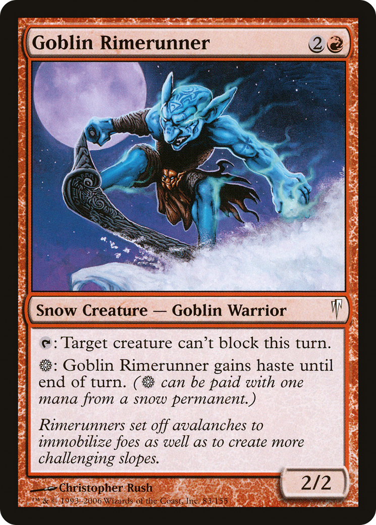 Goblin Rimerunner (CSP-083) - Coldsnap - Premium MTG Single from Wizards of the Coast - Just $0.08! Shop now at Game Crave Tournament Store