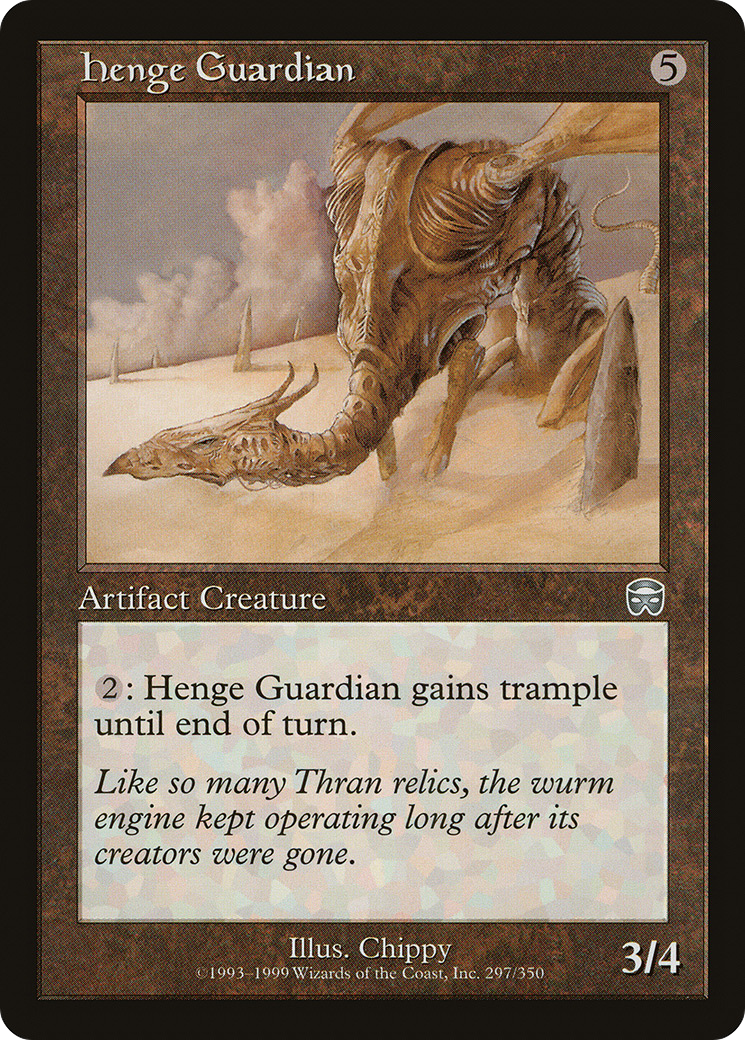 Henge Guardian (MMQ-297) - Mercadian Masques - Premium MTG Single from Wizards of the Coast - Just $0.25! Shop now at Game Crave Tournament Store