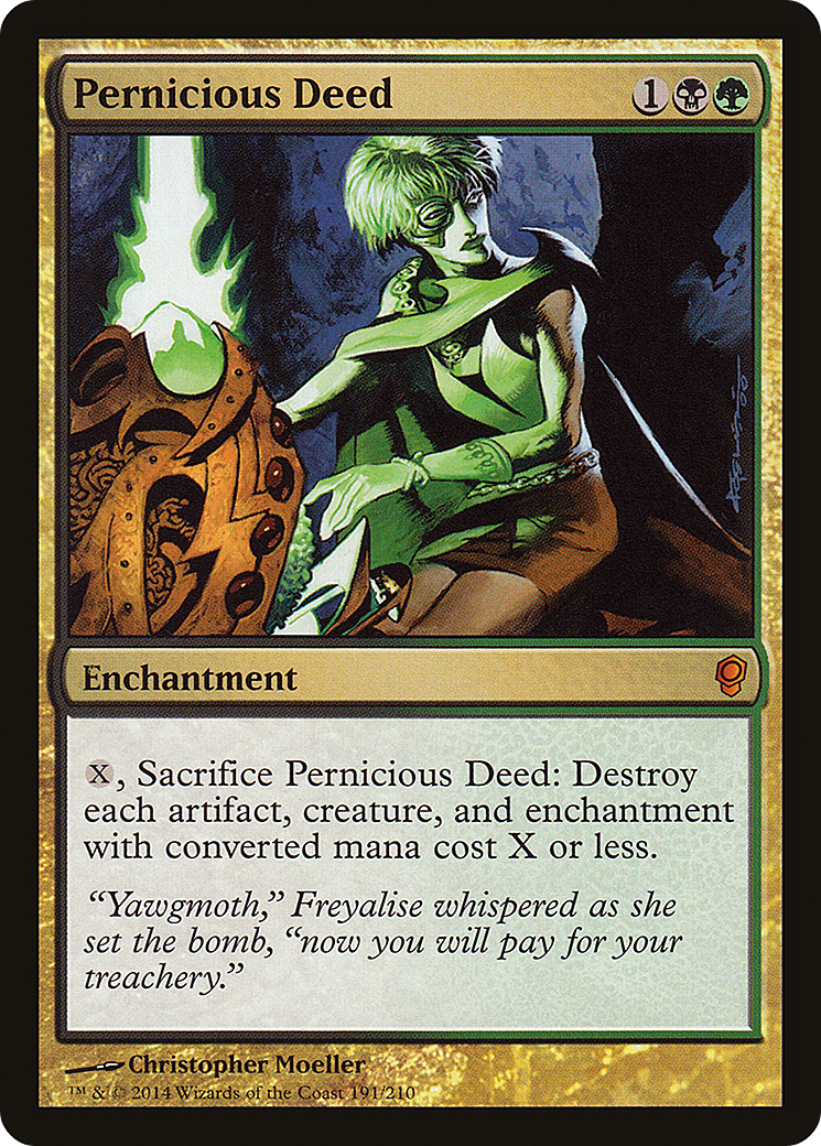 Pernicious Deed (CNS-191) - Conspiracy Foil - Premium MTG Single from Wizards of the Coast - Just $4.37! Shop now at Game Crave Tournament Store