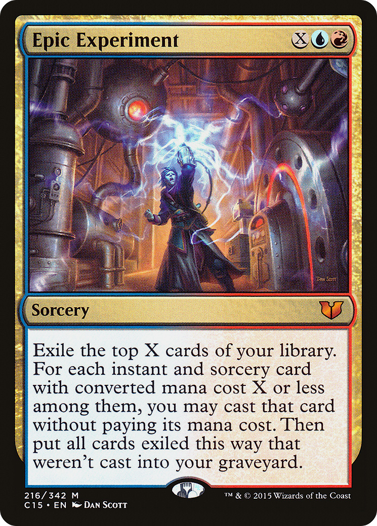 Epic Experiment (C15-216) - Commander 2015 - Premium MTG Single from Wizards of the Coast - Just $0.08! Shop now at Game Crave Tournament Store