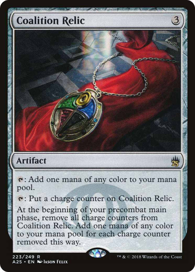 Coalition Relic (A25-223) - Masters 25 Foil - Premium MTG Single from Wizards of the Coast - Just $0.63! Shop now at Game Crave Tournament Store