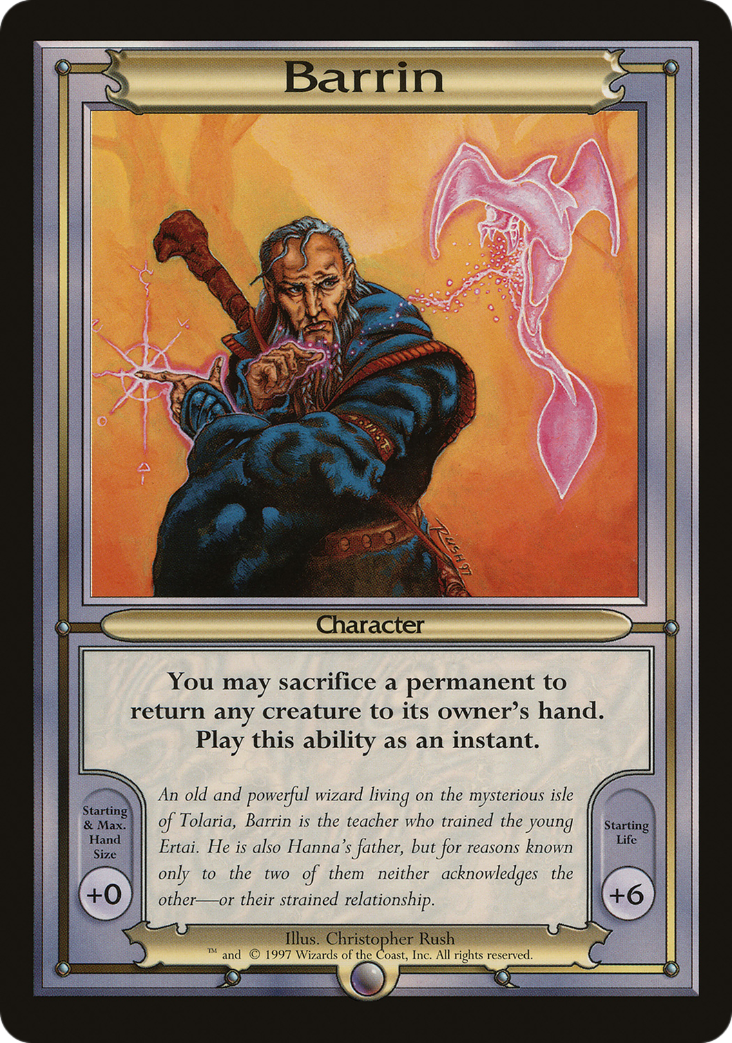 Barrin (PVAN-201) - Vanguard Series - Premium MTG Single from Wizards of the Coast - Just $1.54! Shop now at Game Crave Tournament Store