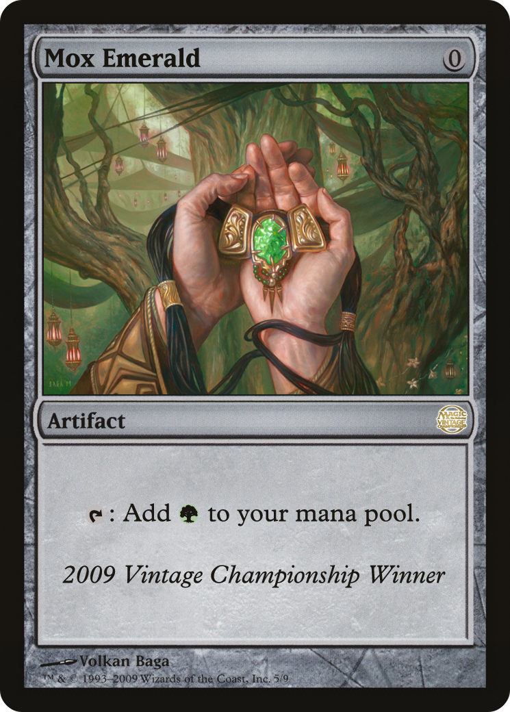 Mox Emerald (OVNT-2009) - Vintage Championship - Premium MTG Single from Wizards of the Coast - Just $0! Shop now at Game Crave Tournament Store