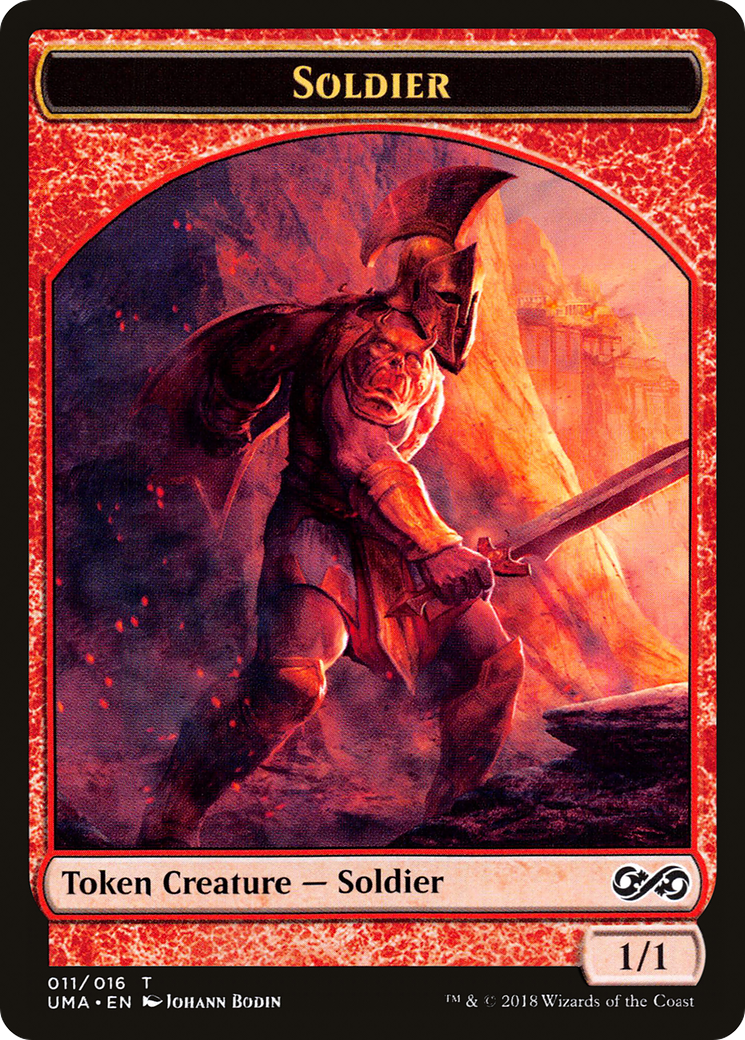 Soldier (TUMA-011) - Ultimate Masters Tokens - Premium MTG Single from Wizards of the Coast - Just $0.08! Shop now at Game Crave Tournament Store