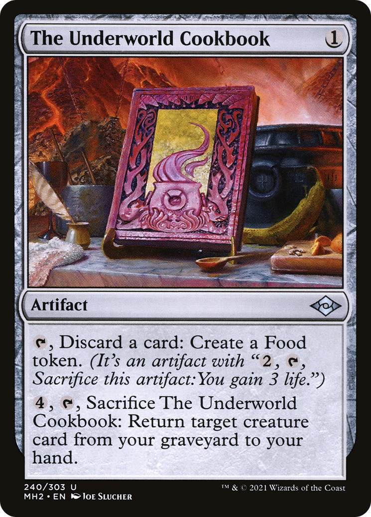 The Underworld Cookbook (MH2-240) - Modern Horizons 2 - Premium MTG Single from Wizards of the Coast - Just $0.08! Shop now at Game Crave Tournament Store