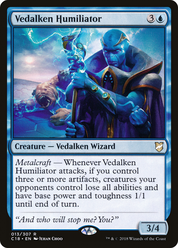 Vedalken Humiliator (C18-013) - Commander 2018 - Premium MTG Single from Wizards of the Coast - Just $0.08! Shop now at Game Crave Tournament Store