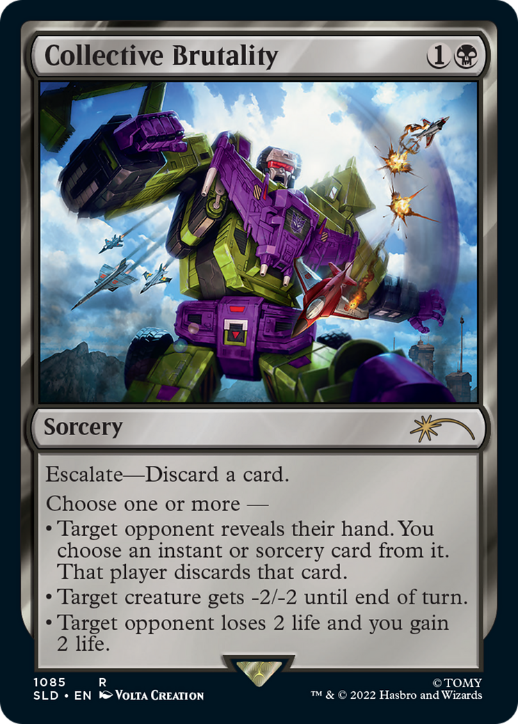 Collective Brutality (SLD-1085) - Secret Lair Drop - Premium MTG Single from Wizards of the Coast - Just $4.45! Shop now at Game Crave Tournament Store