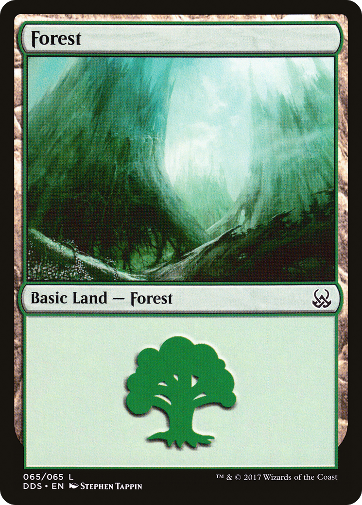 Forest (DDS-065) - Duel Decks: Mind vs. Might - Premium MTG Single from Wizards of the Coast - Just $0.08! Shop now at Game Crave Tournament Store