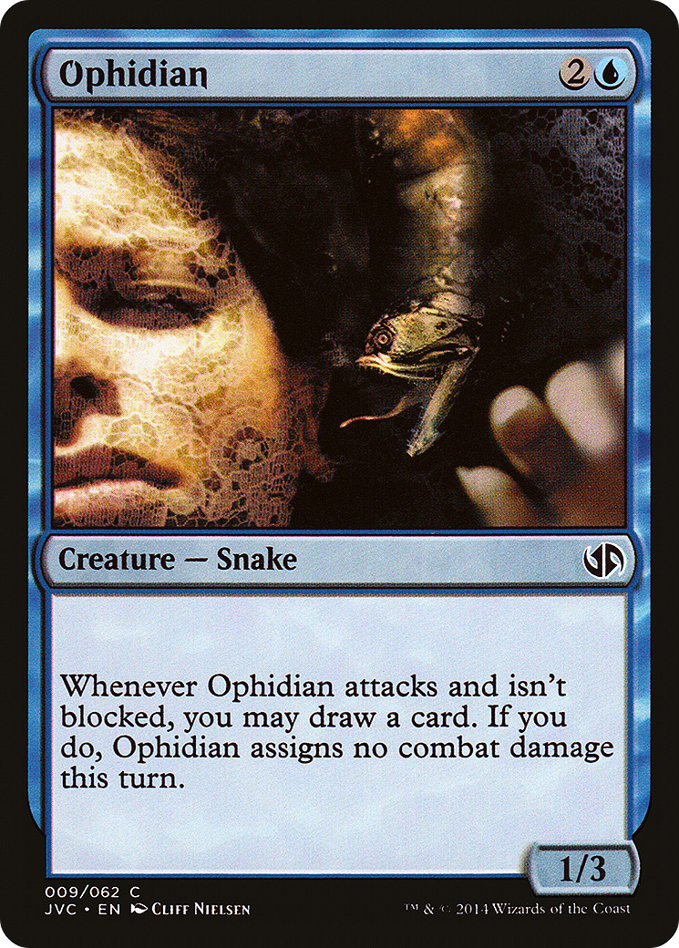 Ophidian (JVC-009) - Duel Decks Anthology: Jace vs. Chandra - Premium MTG Single from Wizards of the Coast - Just $0.08! Shop now at Game Crave Tournament Store