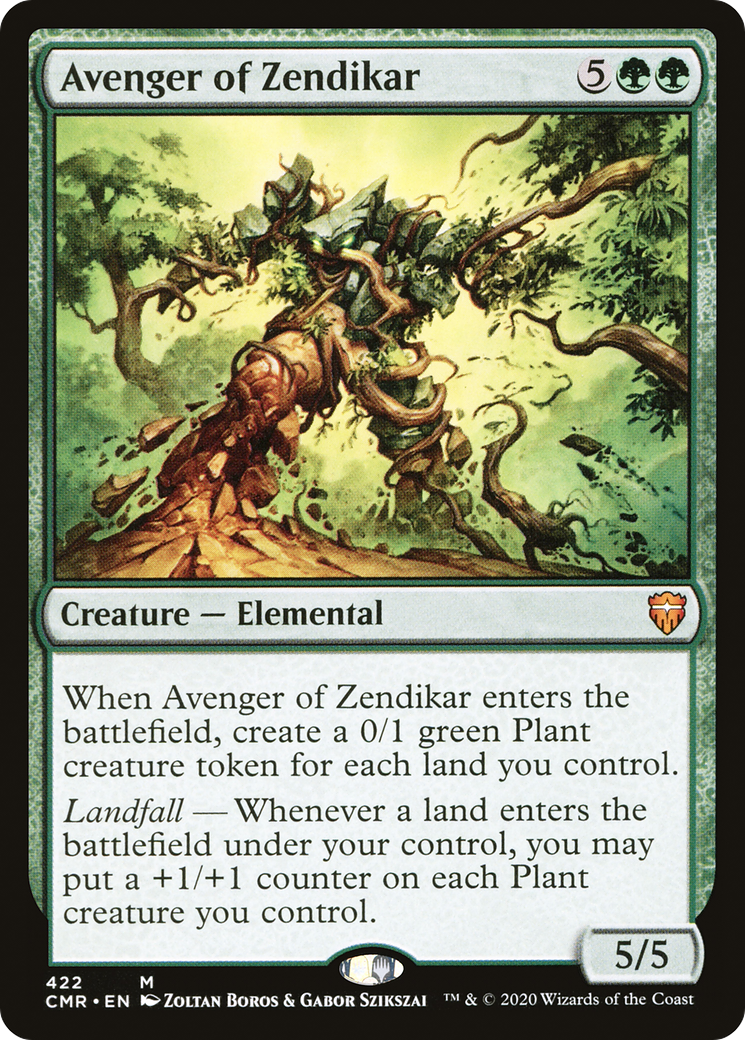 Avenger of Zendikar (CMR-422) - Commander Legends - Premium MTG Single from Wizards of the Coast - Just $0.40! Shop now at Game Crave Tournament Store