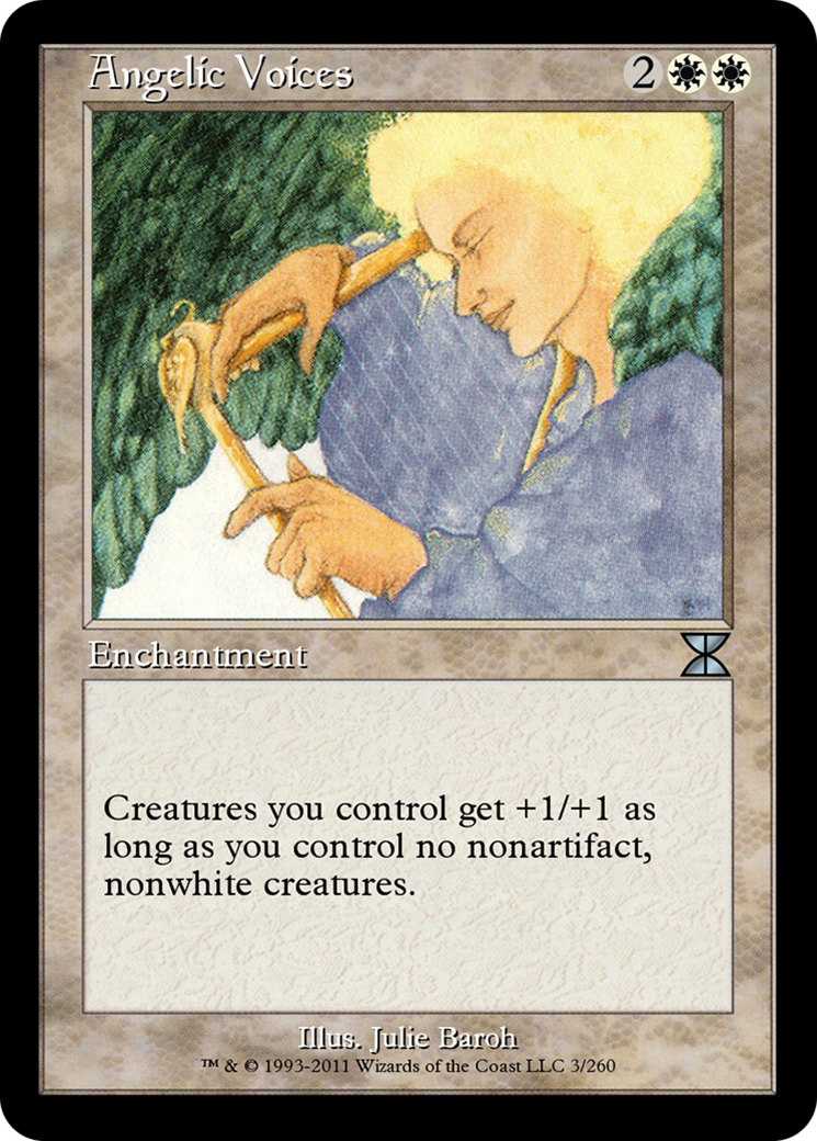 Angelic Voices (ME4-003) - Masters Edition IV - Premium MTG Single from Wizards of the Coast - Just $0! Shop now at Game Crave Tournament Store