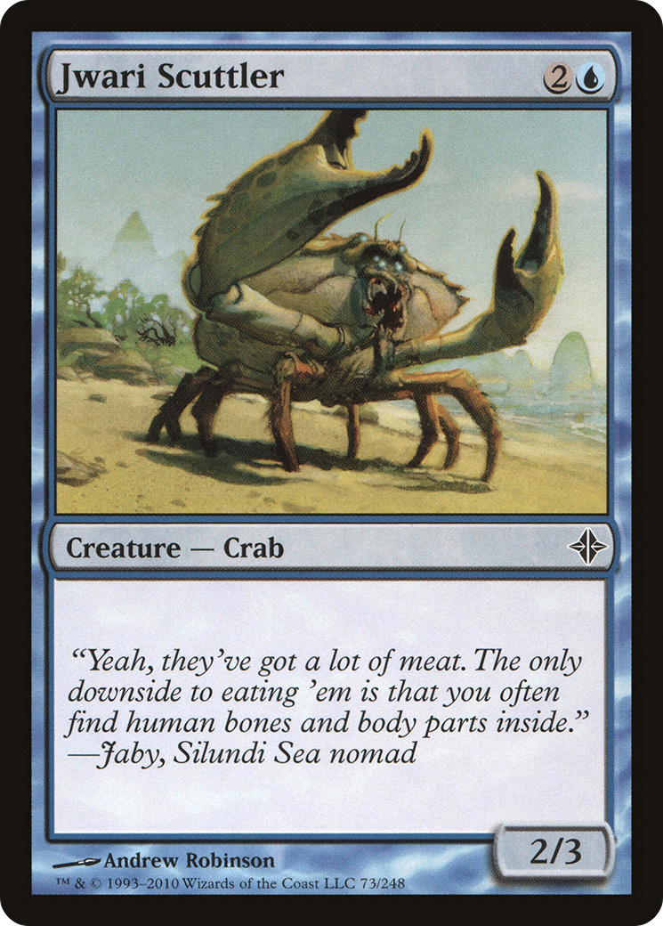 Jwari Scuttler (ROE-073) - Rise of the Eldrazi - Premium MTG Single from Wizards of the Coast - Just $0.08! Shop now at Game Crave Tournament Store