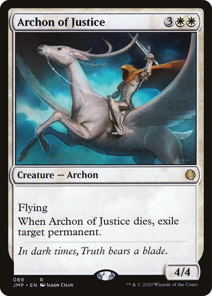 Archon of Justice (JMP-089) - Jumpstart - Premium MTG Single from Wizards of the Coast - Just $0.08! Shop now at Game Crave Tournament Store