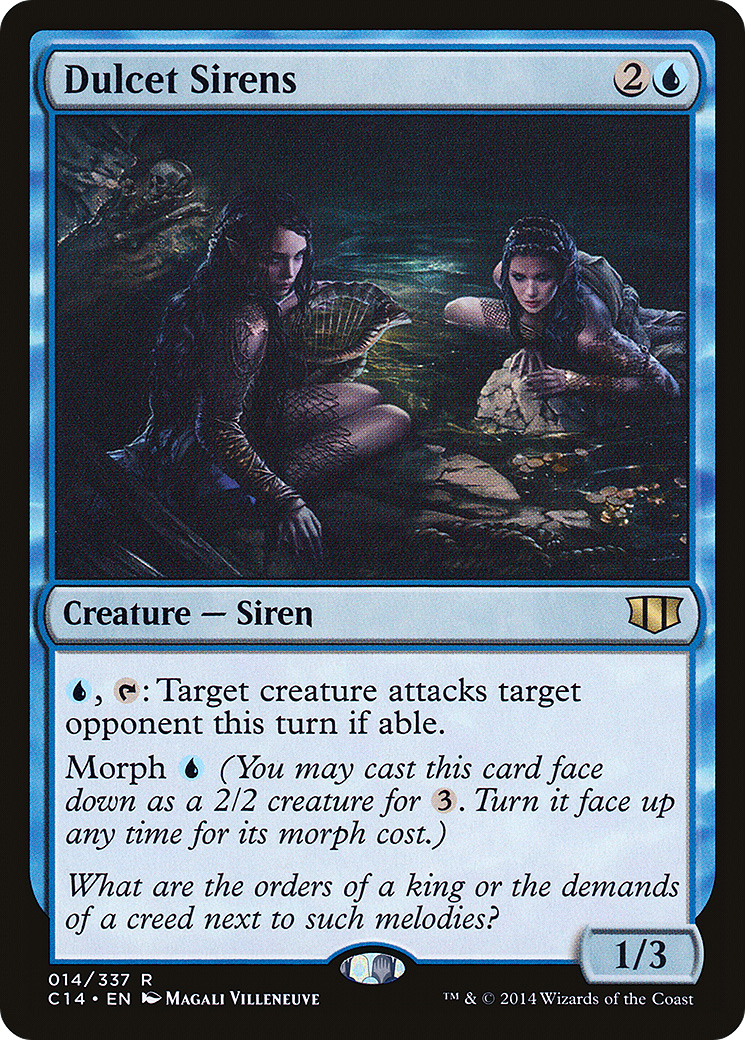 Dulcet Sirens (C14-014) - Commander 2014 - Premium MTG Single from Wizards of the Coast - Just $0.49! Shop now at Game Crave Tournament Store