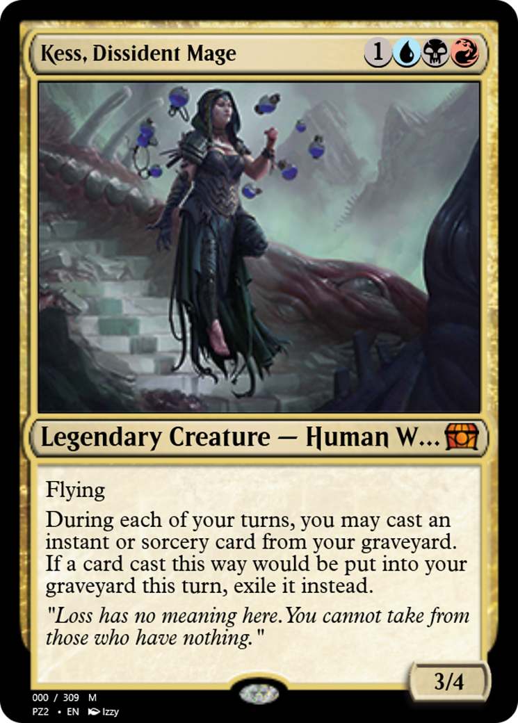 Kess, Dissident Mage (PZ2-65763) - Treasure Chest - Premium MTG Single from Wizards of the Coast - Just $0! Shop now at Game Crave Tournament Store
