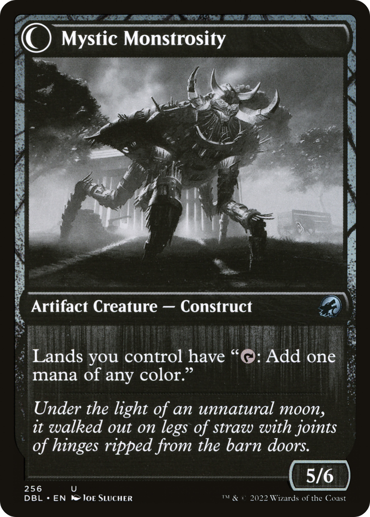 Mystic Skull // Mystic Monstrosity (DBL-256) - Innistrad: Double Feature: (Double Faced Transform) Foil - Premium MTG Single from Wizards of the Coast - Just $0.26! Shop now at Game Crave Tournament Store
