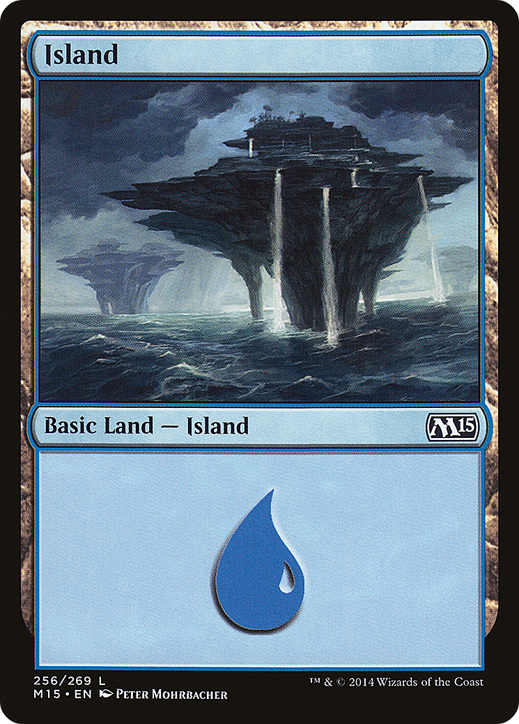 Island (M15-256) - Magic 2015 Foil - Premium MTG Single from Wizards of the Coast - Just $0.51! Shop now at Game Crave Tournament Store