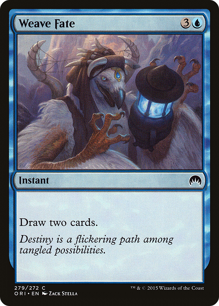 Weave Fate (ORI-279) - Magic Origins - Premium MTG Single from Wizards of the Coast - Just $0.08! Shop now at Game Crave Tournament Store