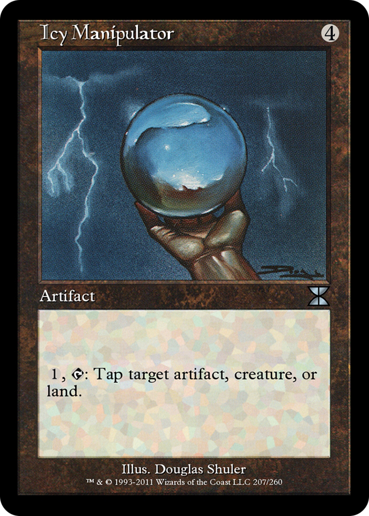 Icy Manipulator (ME4-207) - Masters Edition IV - Premium MTG Single from Wizards of the Coast - Just $0! Shop now at Game Crave Tournament Store