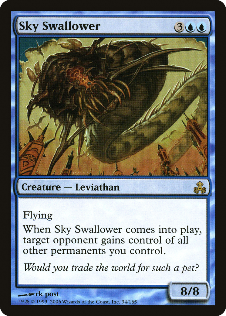 Sky Swallower (GPT-034) - Guildpact - Premium MTG Single from Wizards of the Coast - Just $0.32! Shop now at Game Crave Tournament Store