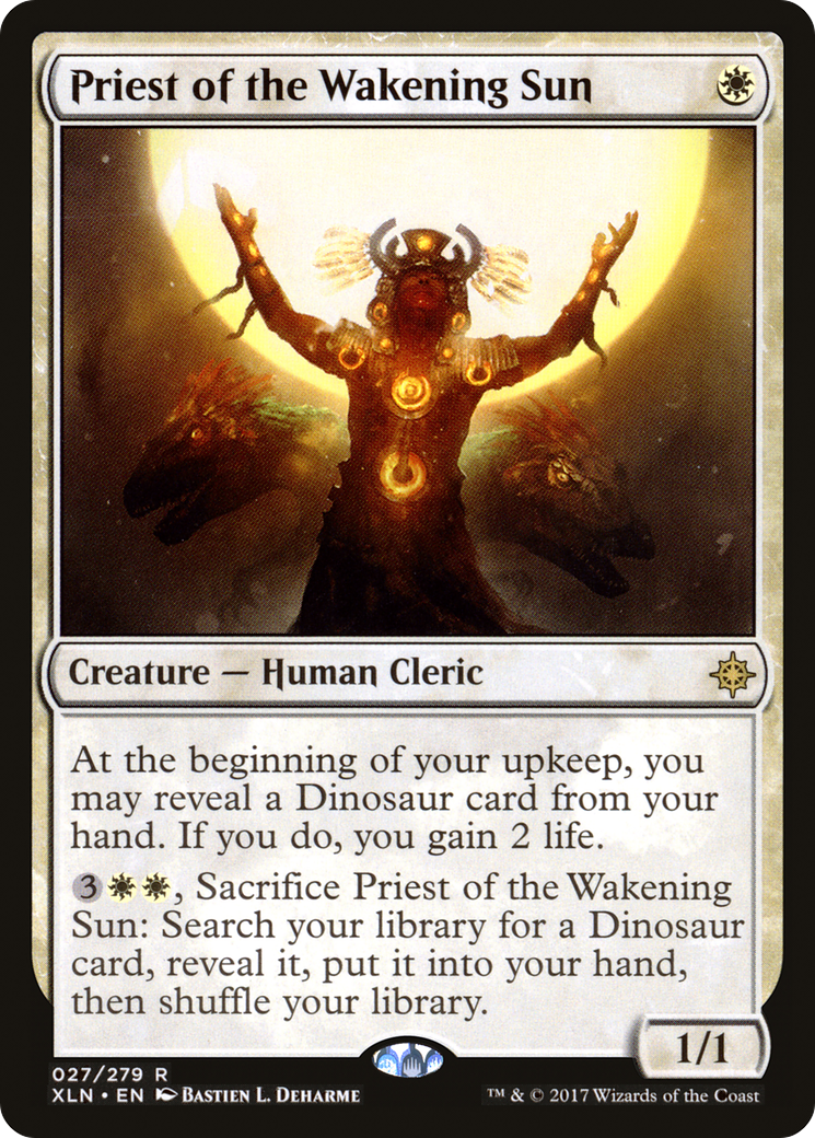 Priest of the Wakening Sun (XLN-027) - Ixalan - Premium MTG Single from Wizards of the Coast - Just $0.08! Shop now at Game Crave Tournament Store