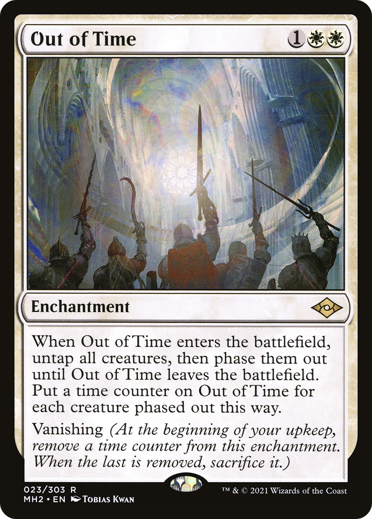 Out of Time (MH2-023) - Modern Horizons 2 - Premium MTG Single from Wizards of the Coast - Just $0.08! Shop now at Game Crave Tournament Store