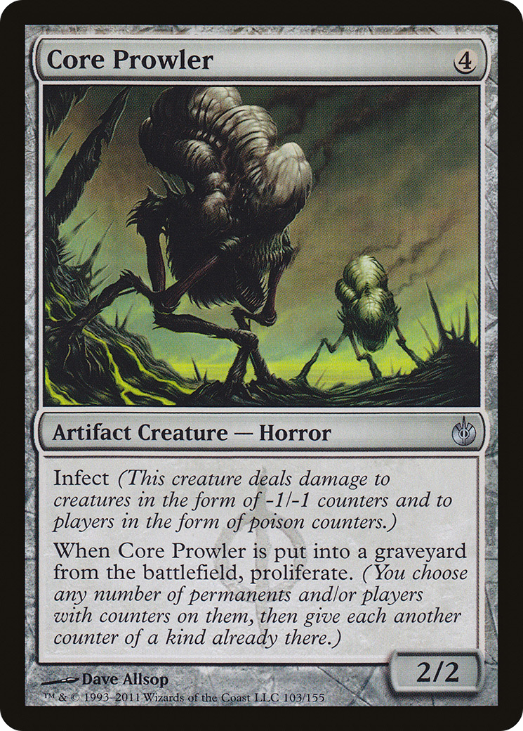 Core Prowler (MBS-103) - Mirrodin Besieged Foil - Premium MTG Single from Wizards of the Coast - Just $0.68! Shop now at Game Crave Tournament Store