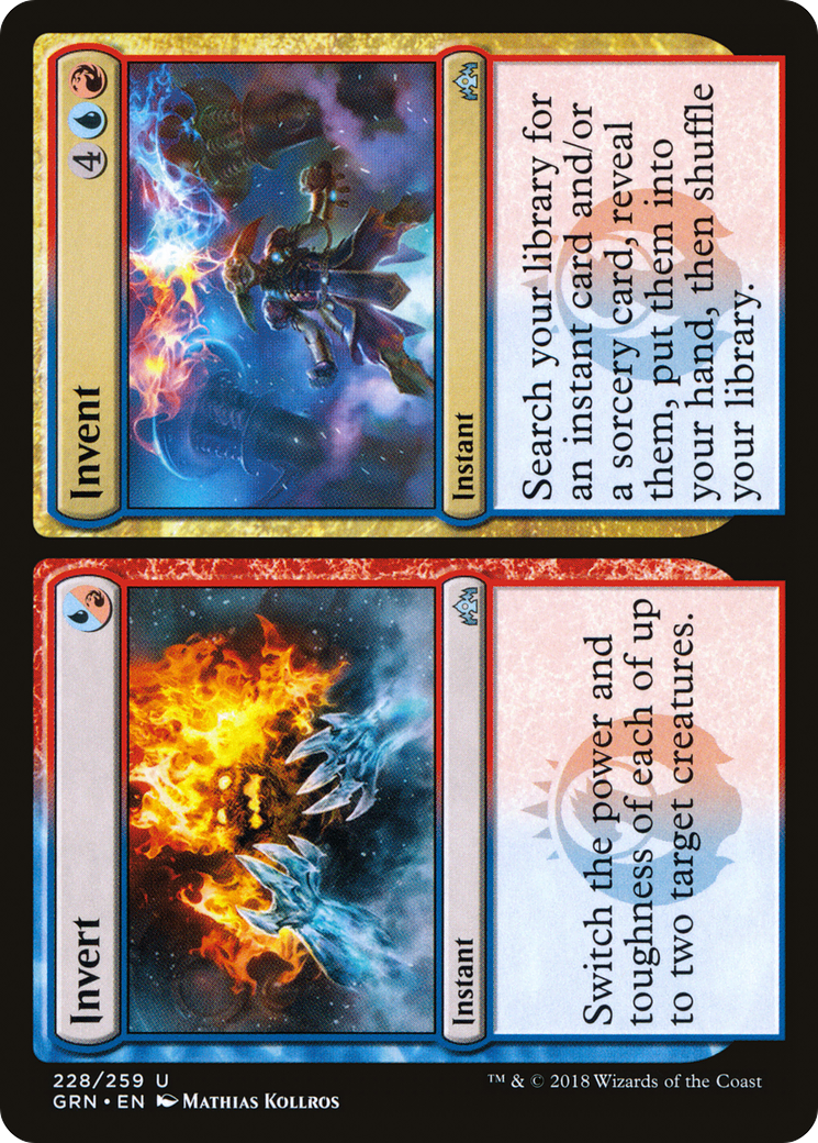 Invert // Invent (GRN-228) - Guilds of Ravnica - Premium MTG Single from Wizards of the Coast - Just $0.08! Shop now at Game Crave Tournament Store