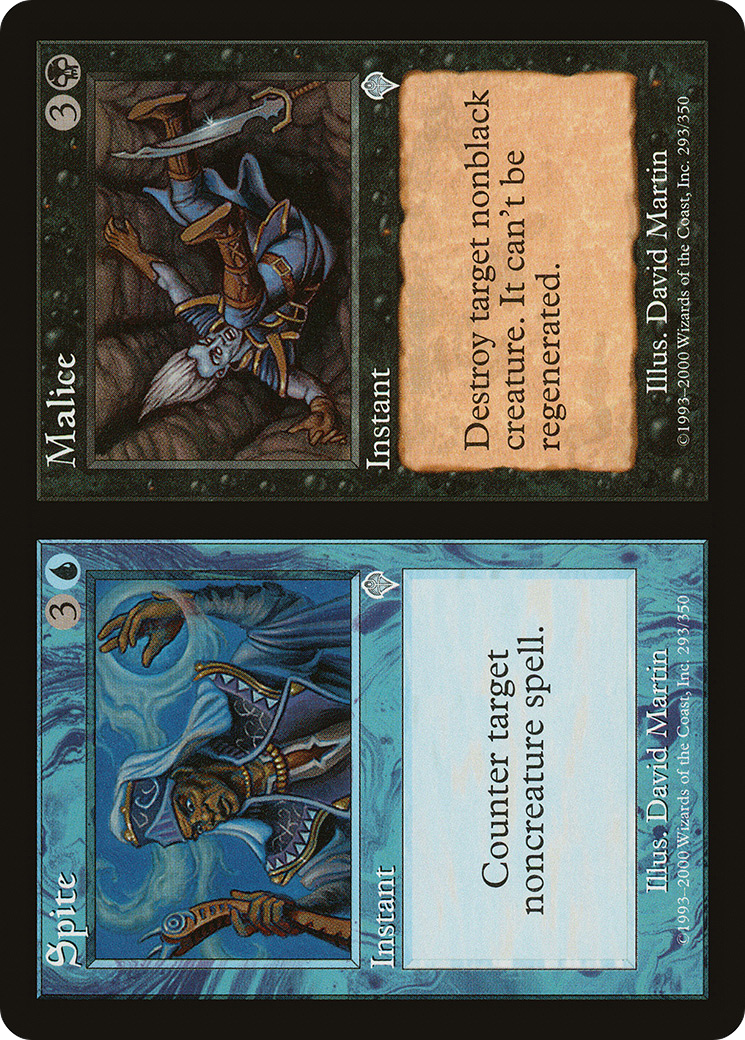 Spite // Malice (INV-293) - Invasion - Premium MTG Single from Wizards of the Coast - Just $0.25! Shop now at Game Crave Tournament Store