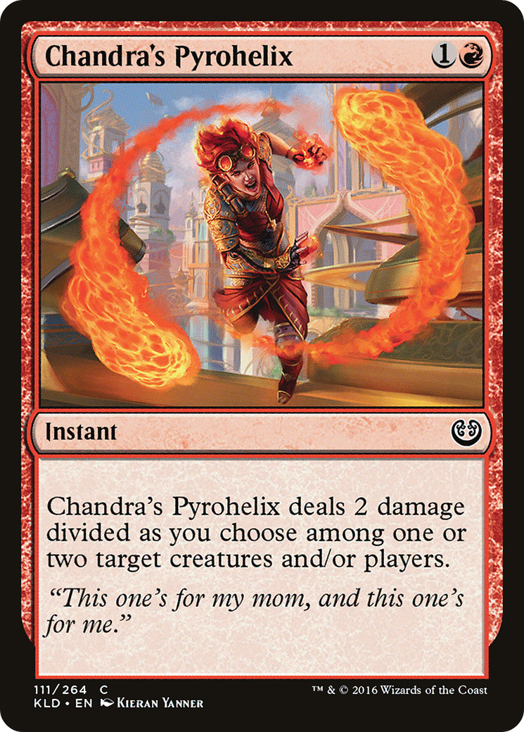 Chandra's Pyrohelix (KLD-111) - Kaladesh Foil - Premium MTG Single from Wizards of the Coast - Just $0.26! Shop now at Game Crave Tournament Store