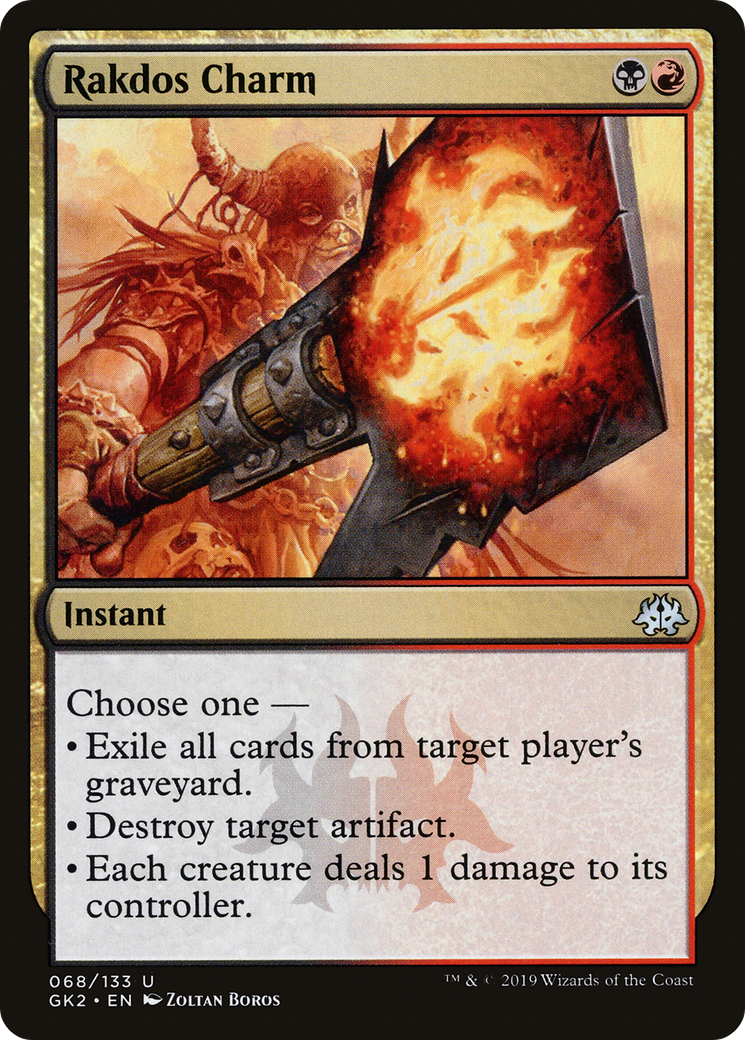 Rakdos Charm (GK2-068) - RNA Guild Kit - Premium MTG Single from Wizards of the Coast - Just $1.41! Shop now at Game Crave Tournament Store