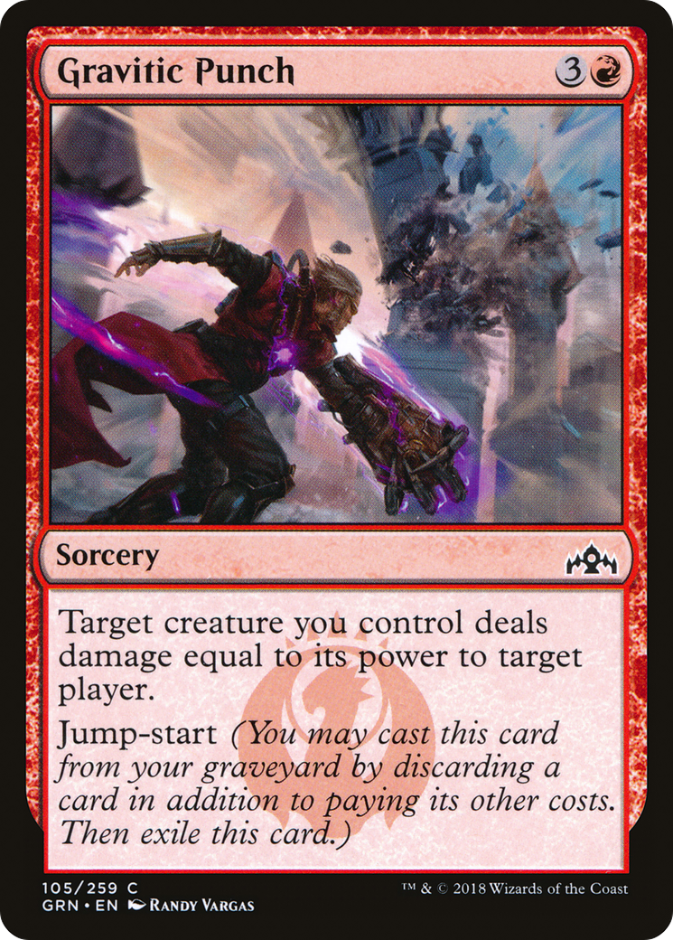 Gravitic Punch (GRN-105) - Guilds of Ravnica Foil - Premium MTG Single from Wizards of the Coast - Just $0.57! Shop now at Game Crave Tournament Store