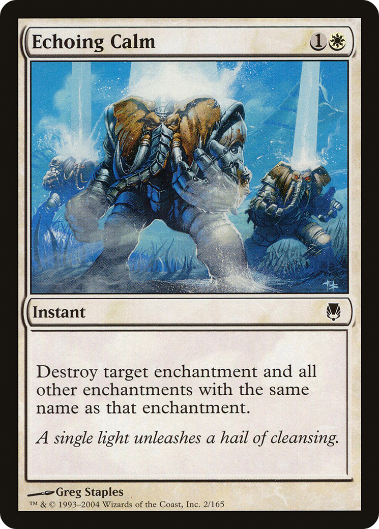 Echoing Calm (DST-002) - Darksteel - Premium MTG Single from Wizards of the Coast - Just $0.08! Shop now at Game Crave Tournament Store