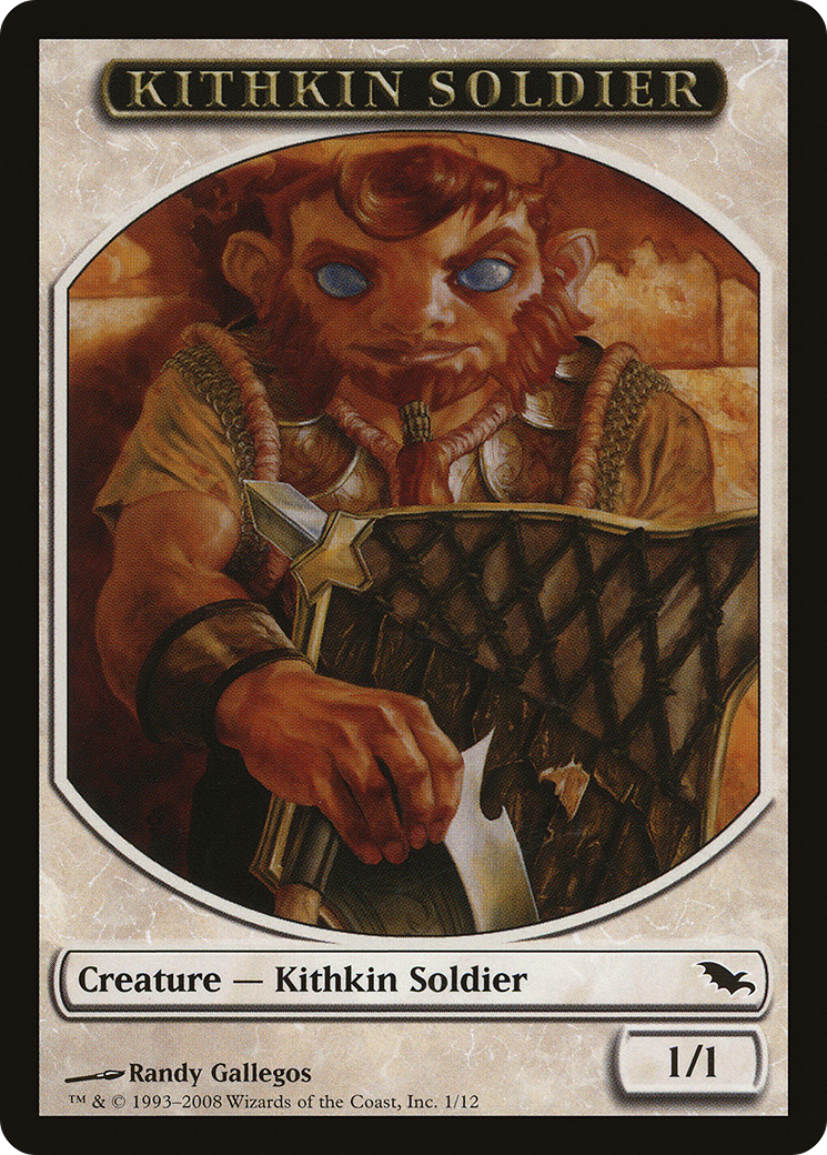 Kithkin Soldier (TSHM-001) - Shadowmoor Tokens - Premium MTG Single from Wizards of the Coast - Just $0.23! Shop now at Game Crave Tournament Store