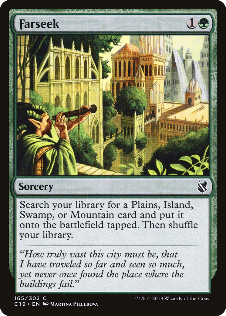 Farseek (C19-165) - Commander 2019 - Premium MTG Single from Wizards of the Coast - Just $0.46! Shop now at Game Crave Tournament Store
