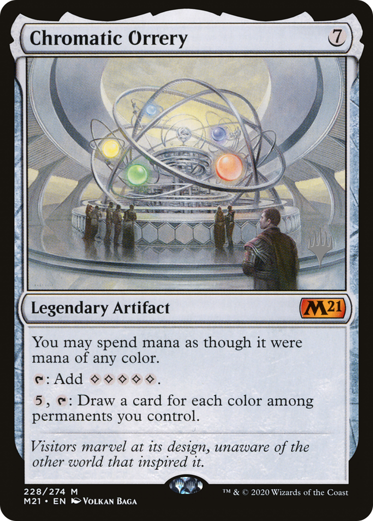 Chromatic Orrery (PM21-228P) - Core Set 2021 Promos - Premium MTG Single from Wizards of the Coast - Just $8.79! Shop now at Game Crave Tournament Store