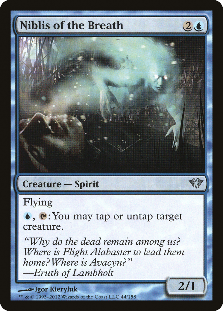 Niblis of the Breath (DKA-044) - Dark Ascension - Premium MTG Single from Wizards of the Coast - Just $0.08! Shop now at Game Crave Tournament Store