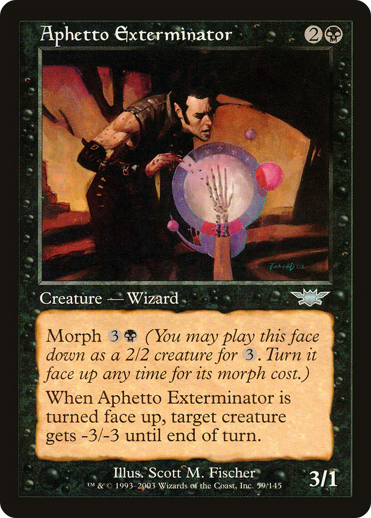 Aphetto Exterminator (LGN-059) - Legions - Premium MTG Single from Wizards of the Coast - Just $0.25! Shop now at Game Crave Tournament Store