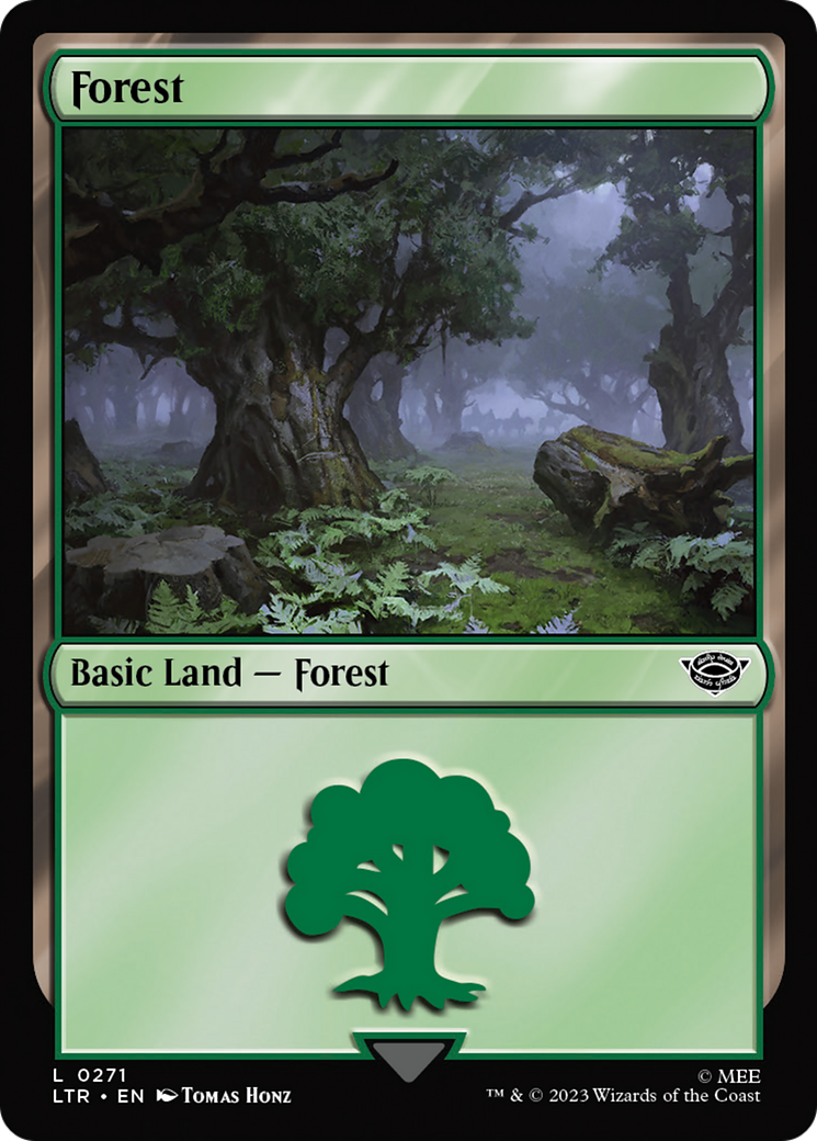 Forest (LTR-271) - The Lord of the Rings: Tales of Middle-earth - Premium MTG Single from Wizards of the Coast - Just $0.13! Shop now at Game Crave Tournament Store