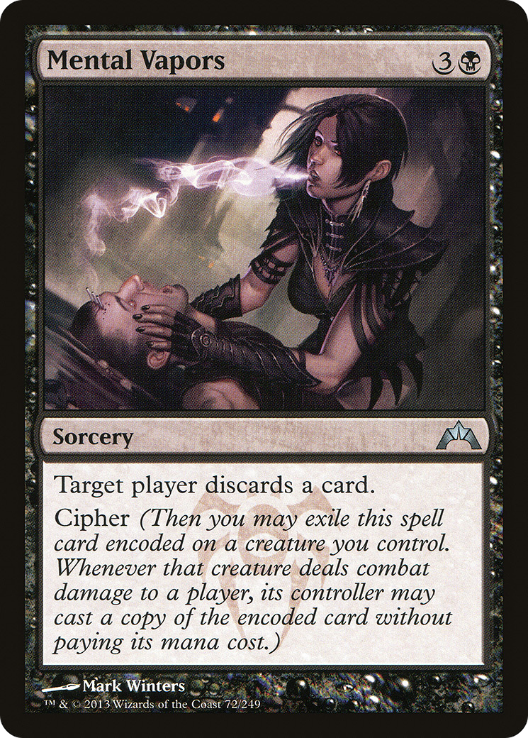 Mental Vapors (GTC-072) - Gatecrash - Premium MTG Single from Wizards of the Coast - Just $0.08! Shop now at Game Crave Tournament Store