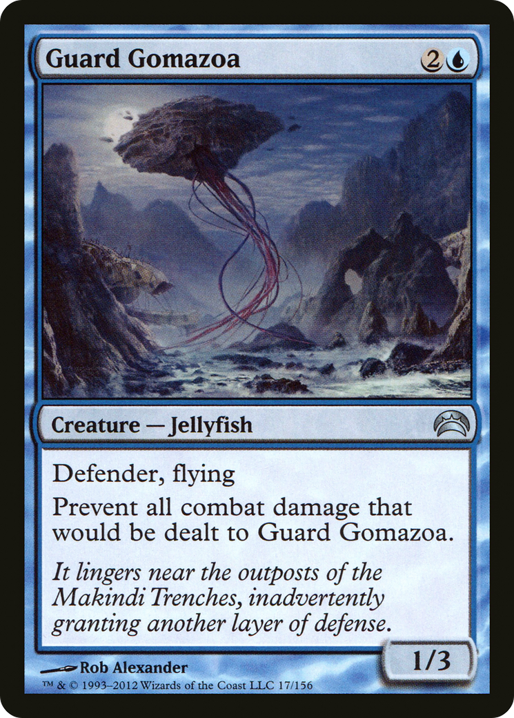 Guard Gomazoa (PC2-017) - Planechase 2012 - Premium MTG Single from Wizards of the Coast - Just $0.10! Shop now at Game Crave Tournament Store