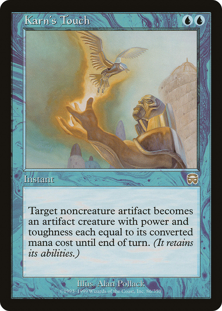 Karn's Touch (MMQ-086) - Mercadian Masques Foil - Premium MTG Single from Wizards of the Coast - Just $6.54! Shop now at Game Crave Tournament Store