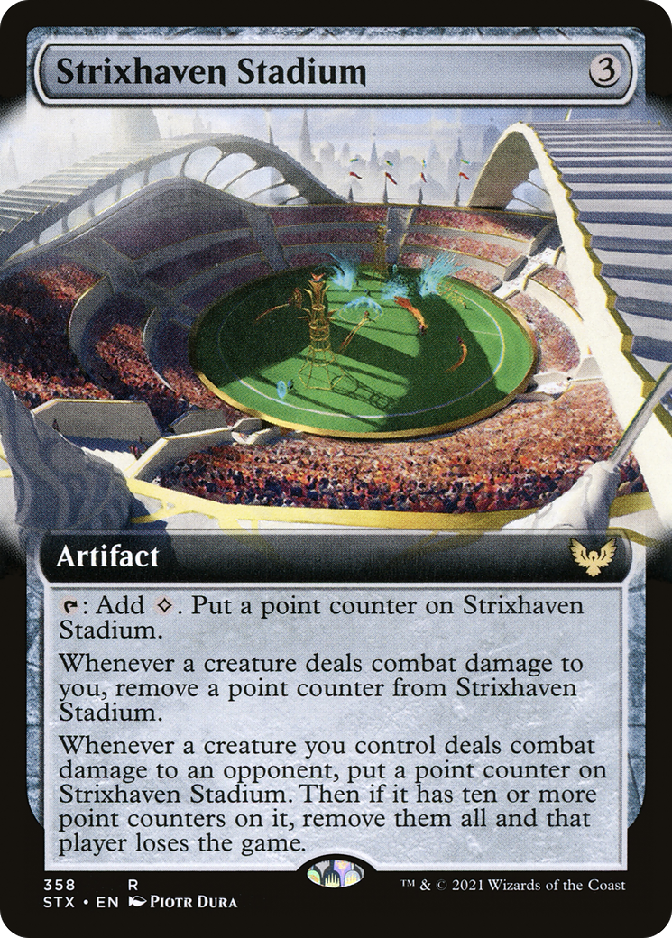 Strixhaven Stadium (STX-358) - Strixhaven: School of Mages: (Extended Art) - Premium MTG Single from Wizards of the Coast - Just $0.39! Shop now at Game Crave Tournament Store