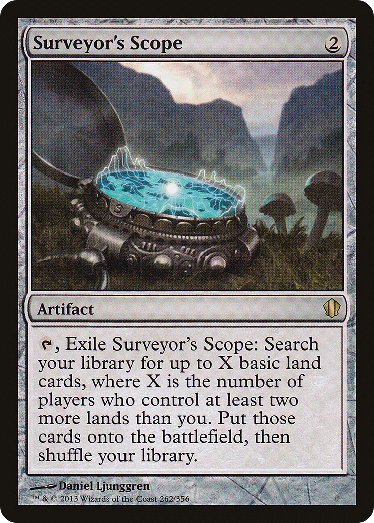 Surveyor's Scope (C13-262) - Commander 2013 - Premium MTG Single from Wizards of the Coast - Just $0.93! Shop now at Game Crave Tournament Store