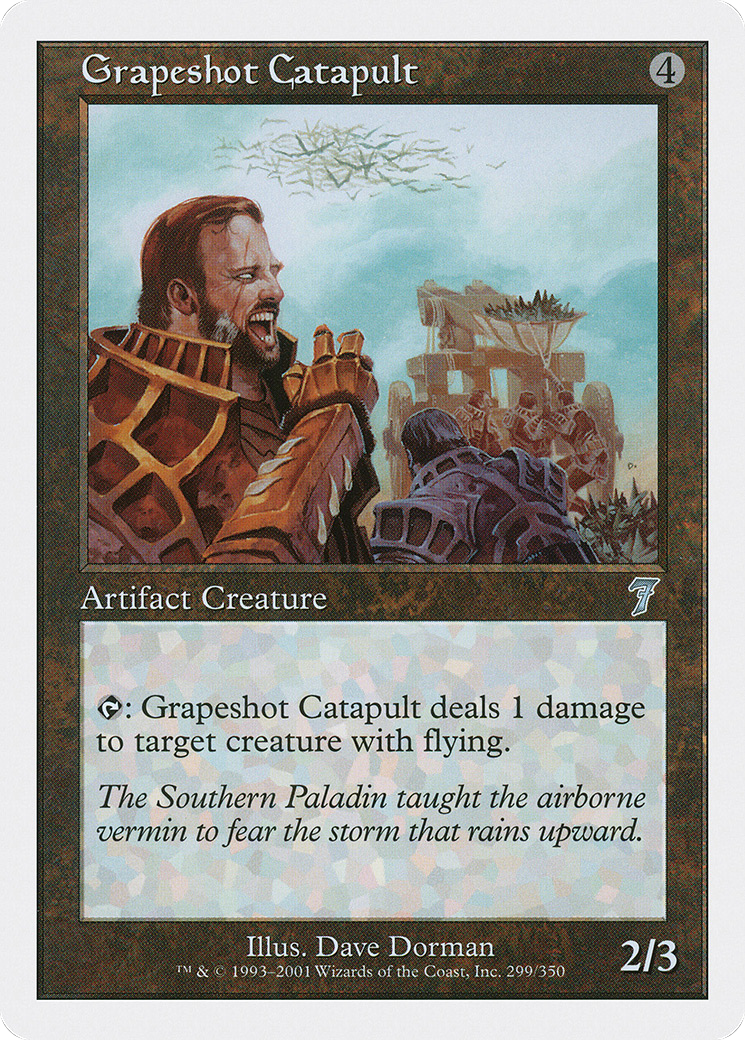 Grapeshot Catapult (7ED-299) - Seventh Edition - Premium MTG Single from Wizards of the Coast - Just $0.25! Shop now at Game Crave Tournament Store