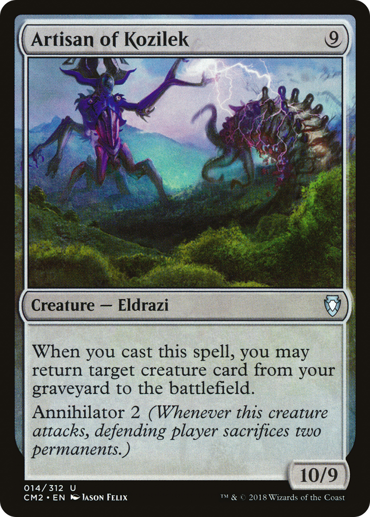 Artisan of Kozilek (CM2-014) - Commander Anthology Volume II - Premium MTG Single from Wizards of the Coast - Just $0.19! Shop now at Game Crave Tournament Store