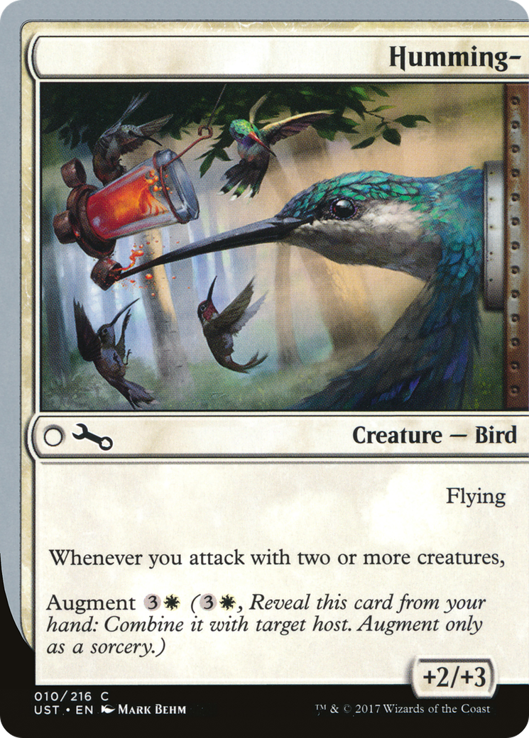 Humming- (UST-010) - Unstable - Premium MTG Single from Wizards of the Coast - Just $0.08! Shop now at Game Crave Tournament Store