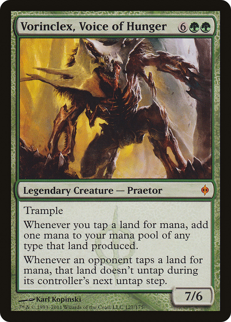 Vorinclex, Voice of Hunger (NPH-127) - New Phyrexia Foil - Premium MTG Single from Wizards of the Coast - Just $4.69! Shop now at Game Crave Tournament Store